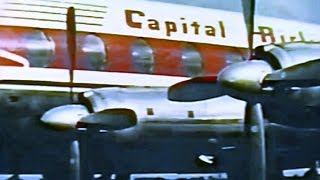 Capital Vickers Viscount Promo Film  1955 [upl. by Ettenyar201]