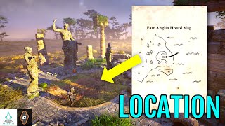 East Anglia Treasure Hoard Map Location  Assassins Creed Valhalla [upl. by Norod]