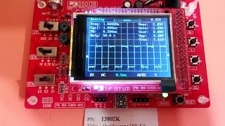 DSO138 DIY Digital Oscilloscope Kit DSO138 vs Н3015 ШИМ на Arduino [upl. by Domph]