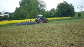 Grubber 2013 mit Fendt Vario 930 und Treffler tg 580 [upl. by Turoff]