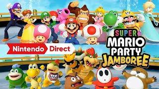 Super Mario Party Jamboree – Announcement Trailer – Nintendo Switch [upl. by Ellynn454]