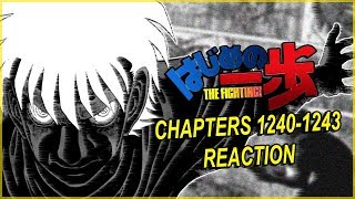 Hajime no Ippo Chapters 12401243 Reaction  NEVER DISRESPECT THE COACH はじめの一歩 [upl. by Rellia]