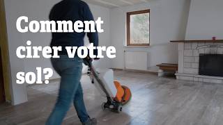 Cirer un plancher  Comment cirer un plancher   RentSetGo [upl. by Booze]