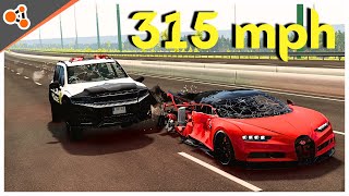 EXTREME car crashes on BEAMNG DRIVE  High Speed Car Crashes [upl. by Ainslie766]