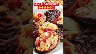 Easy Chocolate Florentines  How To Make FLORENTINE COOKIES 😋😋😋😋😋 [upl. by Yetti]