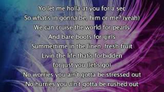 Beyonce  Summertime Feat Diddy Lyrics In Video [upl. by Treharne]