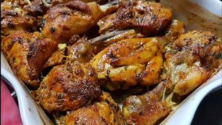 Poulet avec une superbe marinade très économique دجاج بتتبيلة رائعة [upl. by Warrin]