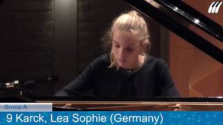 Lea Sophie Karck  First round Group A [upl. by Lagiba]