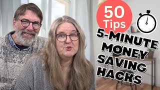 Easy Frugal Ways to Save Money in 5 Minutes or Less [upl. by Latini]