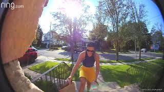 NCPD Manhasset Porch Pirate Arrest [upl. by Rosina]