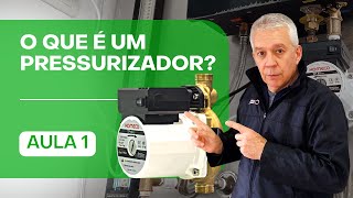 O QUE É UM PRESSURIZADOR  AULA 1 [upl. by Idaline]