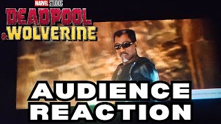 Deadpool and Wolverine AUDIENCE REACTION  Blade Scene  INSANE Theater Response [upl. by Eniamahs]