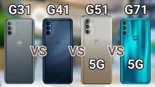 Motorola Moto G71 5G vs G51 5G vs G41 vs G31 [upl. by Erinn]