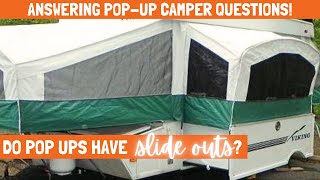 Do Pop Up Campers Have Slide Outs [upl. by Iloj]