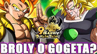 9°ANNIVERSARIO ALLE PORTE BROLY O GOGETA PARERE OGGETTIVO DBZ DOKKAN BATTLE ITA [upl. by Ttenaj737]