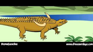 DESMATOSUCHUS  the triassic period [upl. by Zebada490]