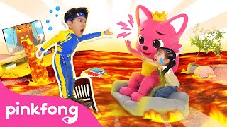 🆘 The Floor Is Lava with Sammy  Super Solver Sammy  Pinkfong Baby Shark Kids Song [upl. by Ion]