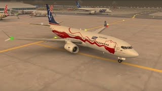 Still Winter With LOT amp Marathon Airlines  World of Airports [upl. by Torrence]