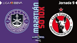 Resumen  Mazatlán vs Tijuana  Liga BBVA MX  Guardianes 2020  Jornada 9 [upl. by Lectra49]