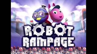 The Backyardigans Robot Rampage Songs PAL Pitched Part 1 [upl. by Lladnew]