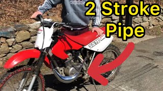 2 Stroke Exhaust On A 4 Stroke [upl. by Greeson]