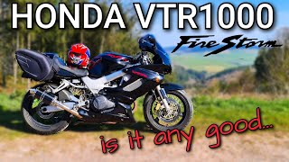 Honda VTR1000 Firestorm is it any good [upl. by Kopple]