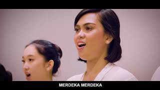 Indonesia Raya  Resonanz Children Choir Cover [upl. by Reade]