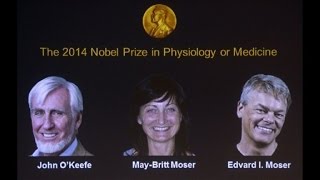 Trio vence o Nobel de Medicina por quotGPS cerebral” [upl. by Winwaloe380]