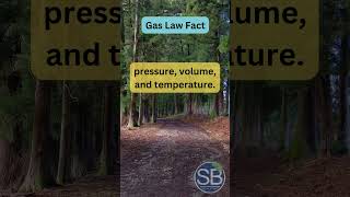 CT21 Gases Fact Gas laws describe the behavior of gases in terms of gases science chemistry [upl. by Pearla]