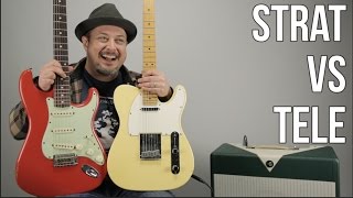 Telecaster vs Stratocaster  Which Guitar Do You like More [upl. by Ycat329]