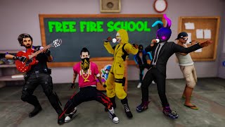 Free Fire School Part 10  The End  Garena Free Fire Funny Video [upl. by Tuorah]