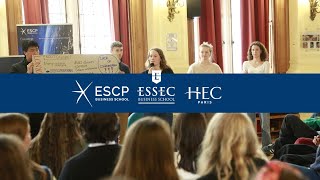 ESCP ESSEC and HEC Paris students collaborate to depolarize the climate debate [upl. by Kipp]