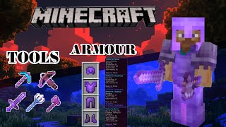 Best Enchantments For All Armor and Tools in Minecraft [upl. by Ntisuj876]