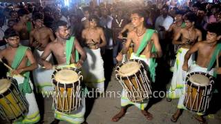 Procession of Koovagam Festival on the streets of Tamil Nadu [upl. by Uamak]