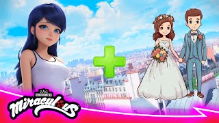 MIRACULOUS LADYBUG CHARACTERS AS MARRIED COUPLE MOD 💍 [upl. by Inajar]