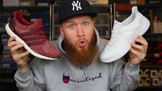 ADIDAS ULTRA BOOST VS SKECHERS BURST WHICH IS MORE COMFORTABLE [upl. by Aholah593]