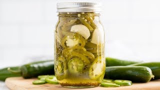 How to Make Pickled Jalapenos  The Stay At Home Chef [upl. by Netsirhc462]