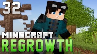 Minecraft Regrowth  SOME WITCHERY TROUBLES  Ep 32 Modded Minecraft [upl. by Urbain]