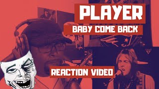 PLAYER  BABY COME BACK  REACTION VIDEO [upl. by Hannahc213]