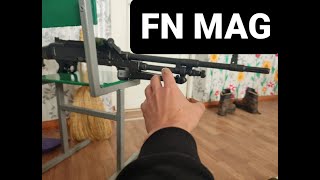 THE machinegun FN MAG GPMG [upl. by Yatnuhs]