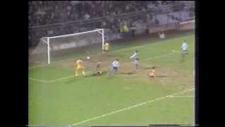 8990 Coventry City 5 Sunderland 0  League Cup Quarter Final Replay [upl. by Yrrej]