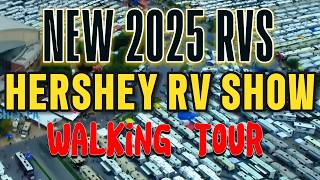 Lets Tour the 2024 Hershey RV Show Together [upl. by Olecram714]