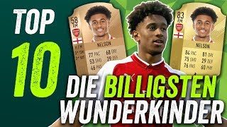 FIFA 18 Wunderkinder 10 Rohdiamanten für unter €1 Millionen [upl. by Aniela]