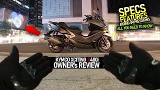 2020 KYMCO XCITING S400i REVIEW [upl. by Reiser]