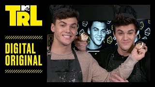 The Dolan Twins Bake Cupcakes For Each Other on Their 18th Birthday  TRL [upl. by Allebara]