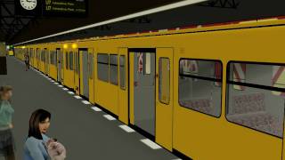 Trainz UBahn  Berlin  F90  Rohrdamm [upl. by Utir]