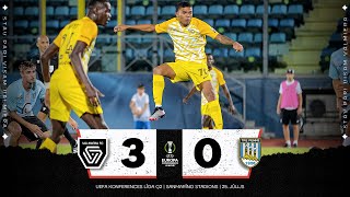 GAME RECAP  vs SP Tre Penne 30  UEFA ECL 2Q 1st leg  25072023 [upl. by Lati]