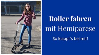 Roller fahren mit Hemiparese [upl. by Enywtna]