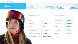 Jesss ReviewSalomon QST Lux 92 Skis 2019Skiscom [upl. by Malek]