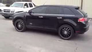 22 inch Borghini B19 wheels Lincoln MKX Nashville TN [upl. by Aniv]